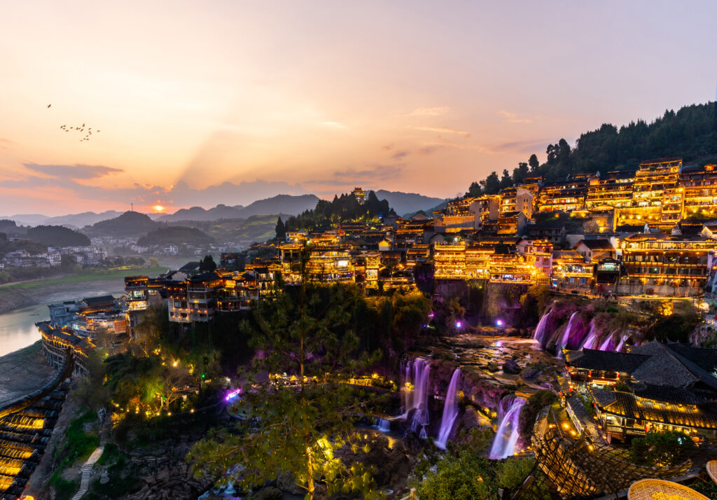 Cascad de Furong en China