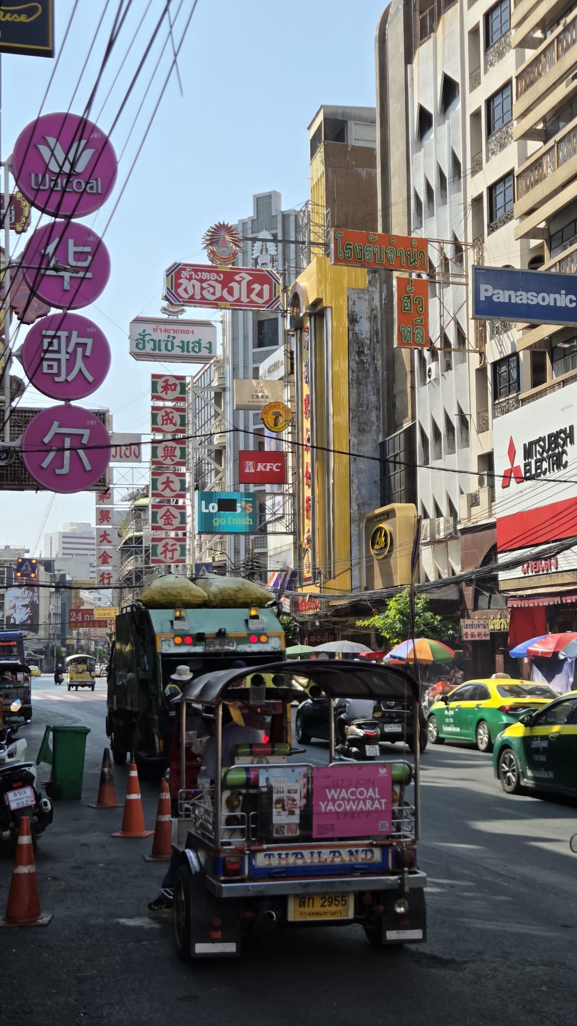 Chinatown en Bangkok, Tailandia