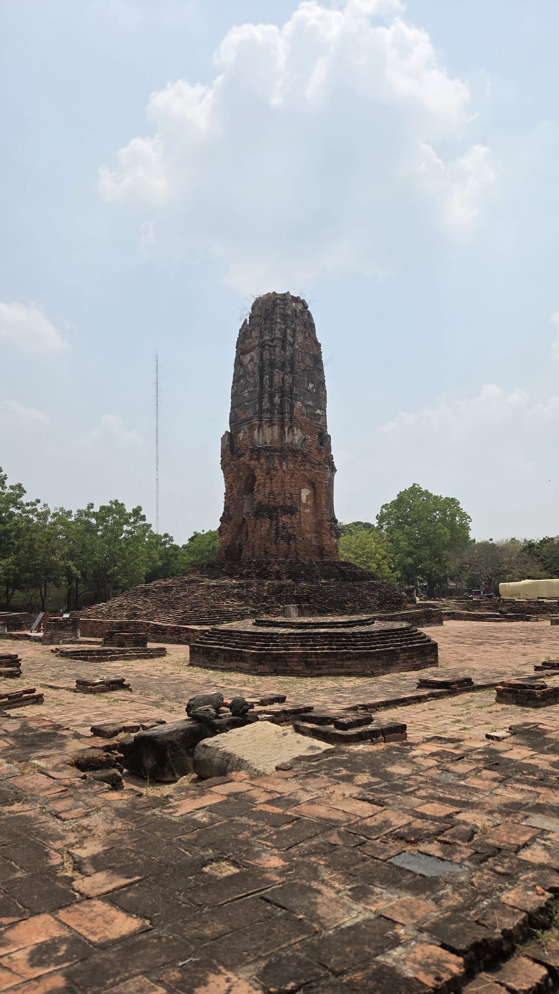 Ruinas de templos en Ayutthaya