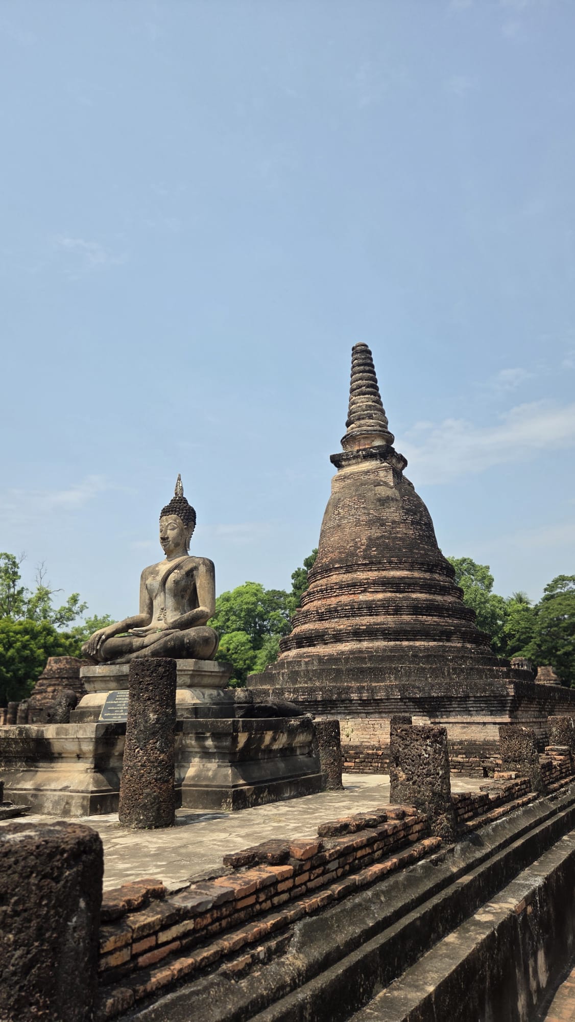 Imagen en el Parque Nacional de Sukhothai en Tailandia